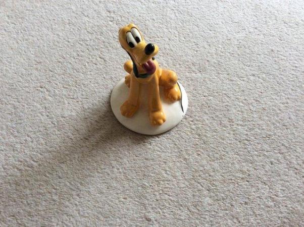 Image 1 of Pluto made by Royal Doulton for 70th Anniversary Of Disney