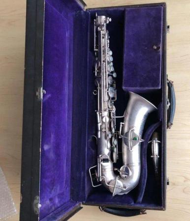 Image 3 of **REDUCED**Stunning vintage Elkhart Ind alto sax (Martin)