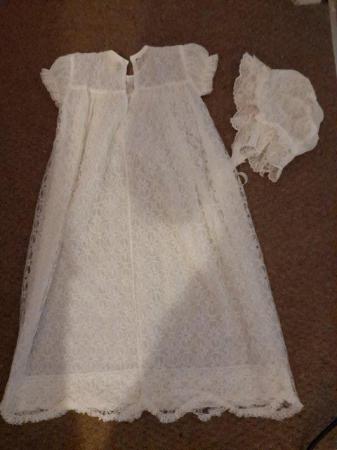 Image 2 of Retro 60's christening dress and hat