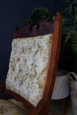 Image 9 of Late Victorian Edwardian Arts & Crafts Parlour Chair