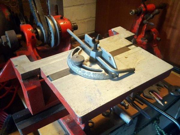 Image 3 of Coronet Minorette Woodturning Lathe with tools