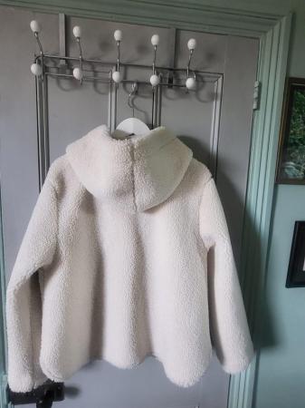Image 1 of Zara hooded jacket. Size small