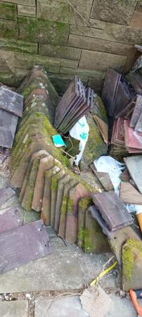 Image 2 of Old roof tiles various shapes