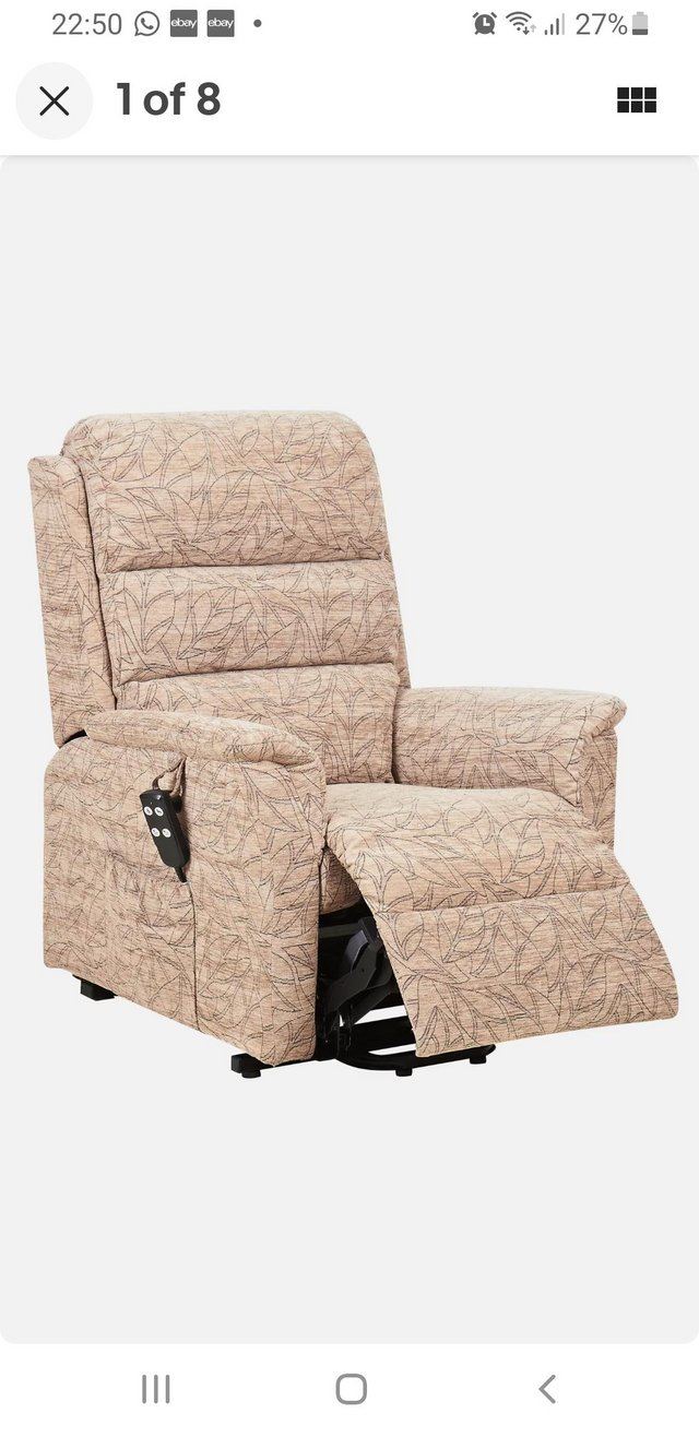 Preview of the first image of RISER AND RECLINE CHAIRBRAND NEW.