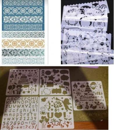Image 1 of Craft stencils - choice of 3