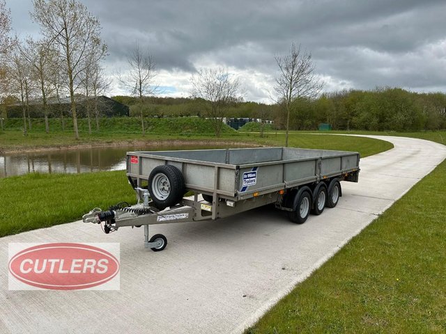 Preview of the first image of Ifor Williams LM166 Flatbed Trailer 2021 3500kg Vg Condition.