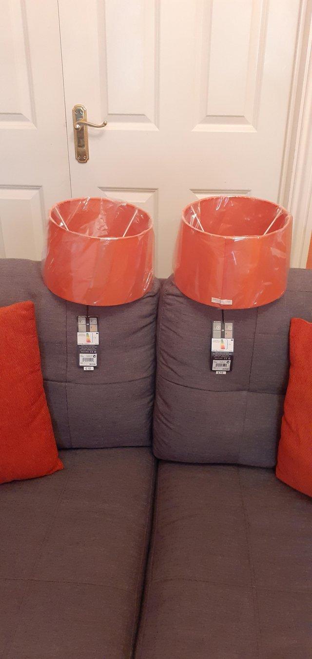 Preview of the first image of 2 x brand new Next lampshades.
