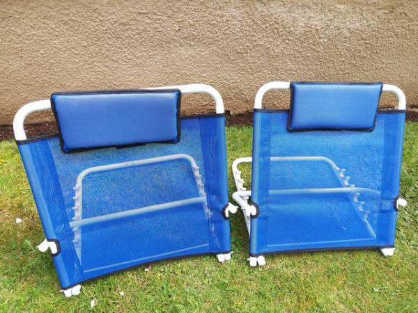 Image 1 of Pair of back rests. Ideal for reading in bed or on the beach