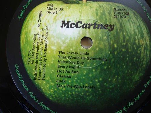 Preview of the first image of Paul McCartney 1st LP 1970 Apple PCS7102.