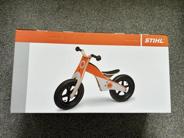 Image 1 of STIHL children’s wooden balance bike