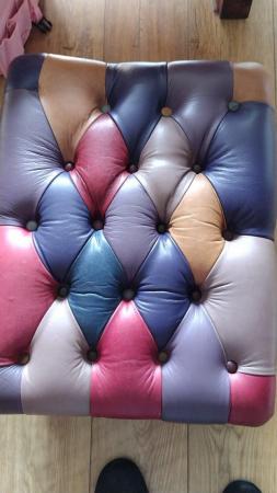 Image 2 of Chesterfield foot stool