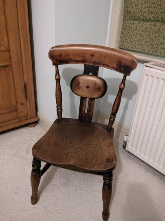 Image 1 of Late Victorian child posture correction chair