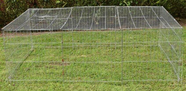 Image 1 of Covered Outdoor Run for Guinea Pigs/Rabbits