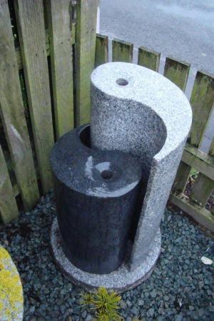 Image 1 of YinYang Solid Marble fountain