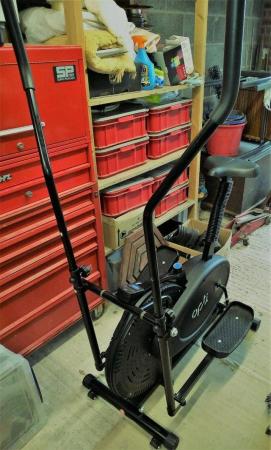 Image 3 of Opti 2 in 1 Air Cross Trainer and Exercise Bike