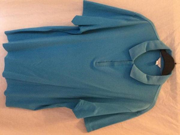 Image 3 of Blue Calvin Klein polo style shirt