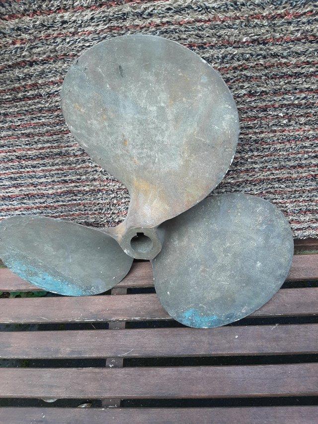 Preview of the first image of Good Condition Bronze Boat Propeller.