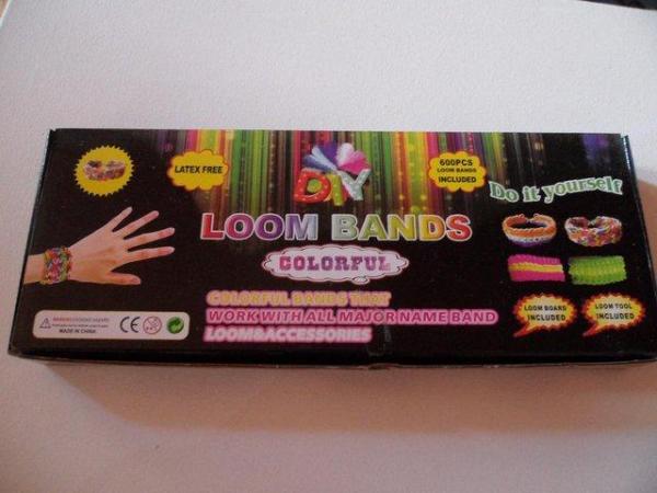 Image 1 of Loom Band Kit with accessories