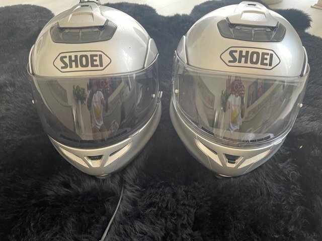 Preview of the first image of Schoei motorbike multitec helmets.
