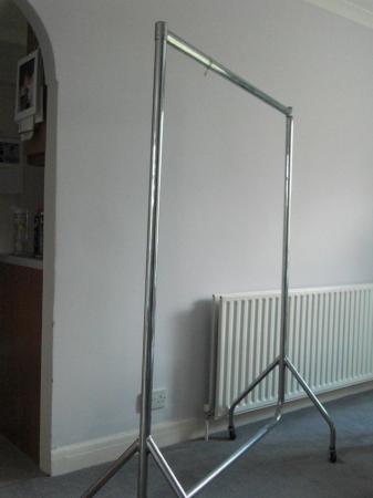 Image 1 of Hanging chrome Clothes Rails Commercial quality