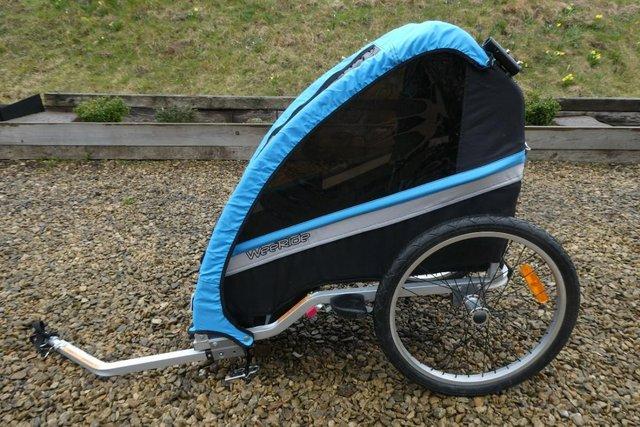 Image 2 of 3 in 1 Weeride Bicycle Trailer/Jogger/Stroller for 1 child