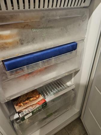 Image 1 of Hotpoint fridge freezer white