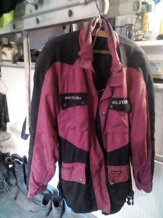 Image 3 of rose and black Belstaff cordoba pro tourer jacket 46" £30