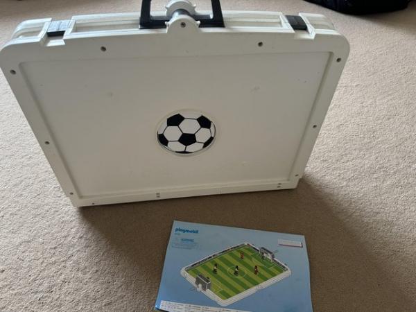 Image 1 of Playmobil (4725) - Football Pitch, Players and Officials