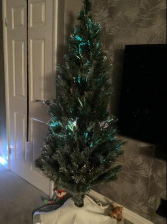 Image 3 of 1 .8 Fibre optic tree changing colour