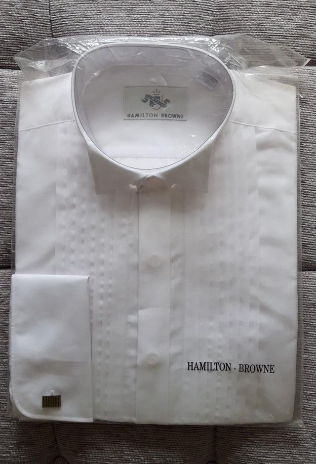 Preview of the first image of Hamilton-Brown formal Shirt..