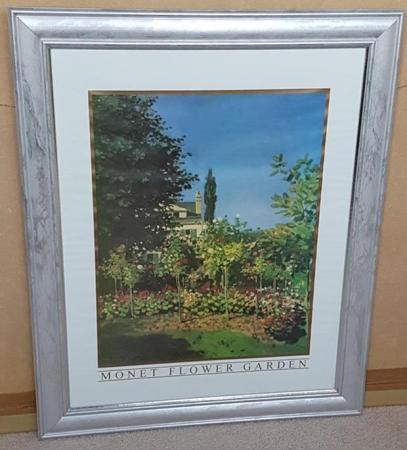 Image 3 of 3 Monet Prints - Nympheas, View of Verteuil & Flower Garden