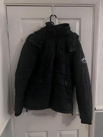 Image 1 of Mens Quilted Superdry everest ountain puffer jacket in large