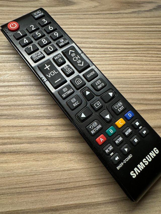 Preview of the first image of Two Samsung TV remotes for sale.