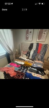 Image 3 of Huge full wardrobe women’s clothing 8/ small 10 over 40 item