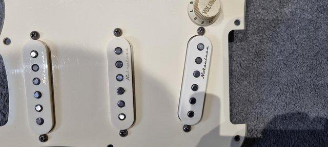 Image 2 of Fully Loaded Fender Scratchplate with Noiseless pickups