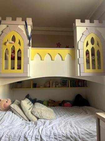 Image 2 of Princess Castle double bunk bed