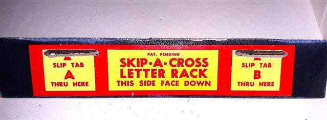 Image 6 of !980 CHILD's GAME - SKIP-A-CROSS - COMPLETE - box wear