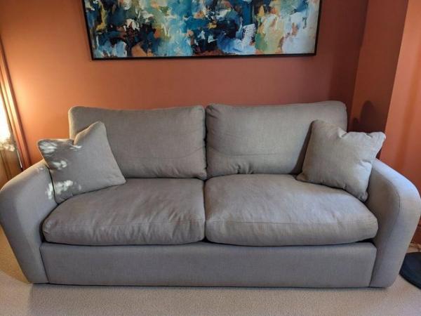 Image 2 of Large Loaf Sofa Bed - Easy Squeeze in Cobble House Fabric