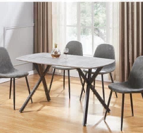 Preview of the first image of Athens black dining set. —————.