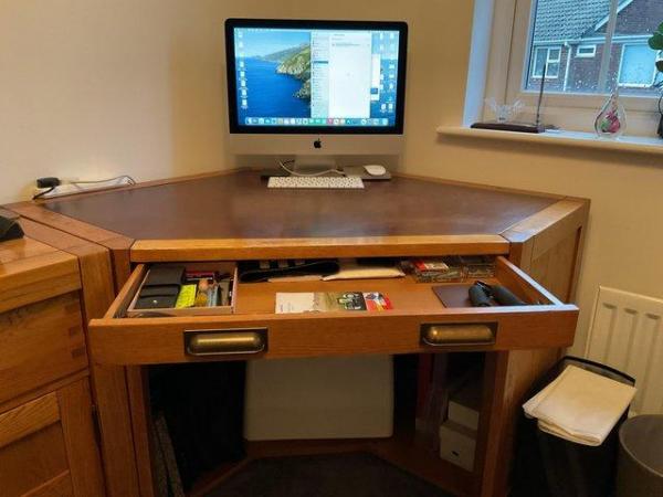 Image 2 of HOME OFFICE COMPACT CORNER DESK