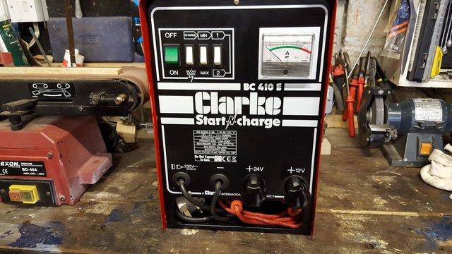 Image 1 of Clark BC410E Battery charger heavy duty
