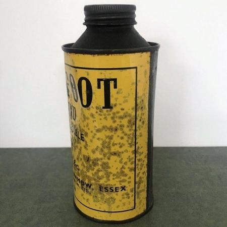 Image 3 of Vintage 1970's Neatsfoot Compound tin. 20 fluid ounces.
