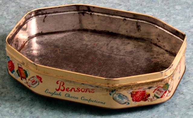 Image 2 of Bensons Sweet Tin 1930s for sale