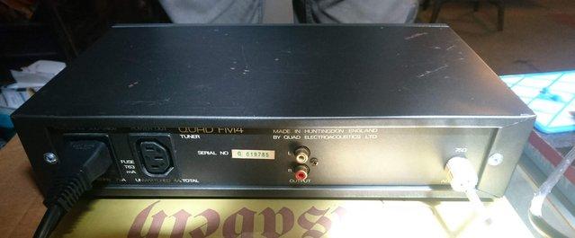 Image 2 of Quad FM4 Tuner - Later Model With RCA Phono Output Sockets