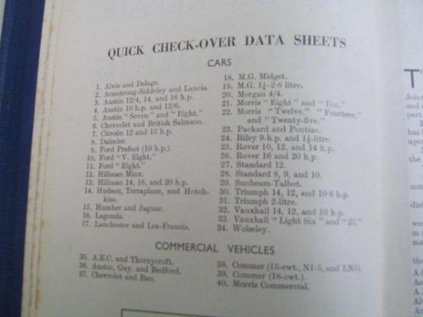 Image 2 of MOTOR REPAIRS & OVERHAULING in 4 vols + data sheets 1948?