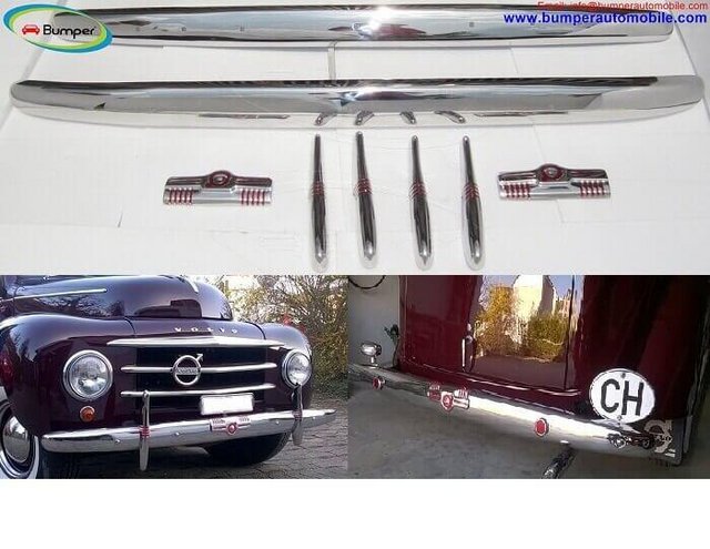 Preview of the first image of Volvo 830 - 834 bumper (1950–1958).
