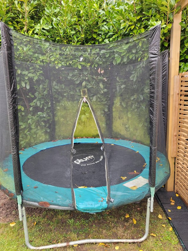 Preview of the first image of Plum 8ft Trampoline and enclosure.