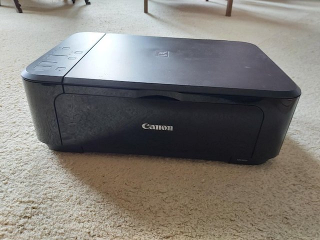 Preview of the first image of temperamental Canon Pixma printer.
