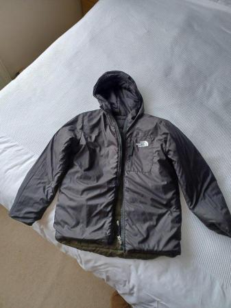 Image 3 of Boys North Face reversible coat