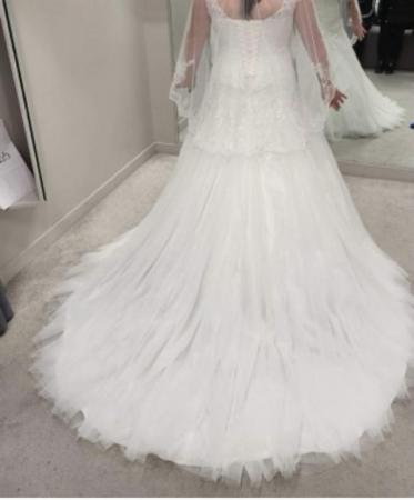 Image 8 of Wed 2 b viva bride wedding dress size 20